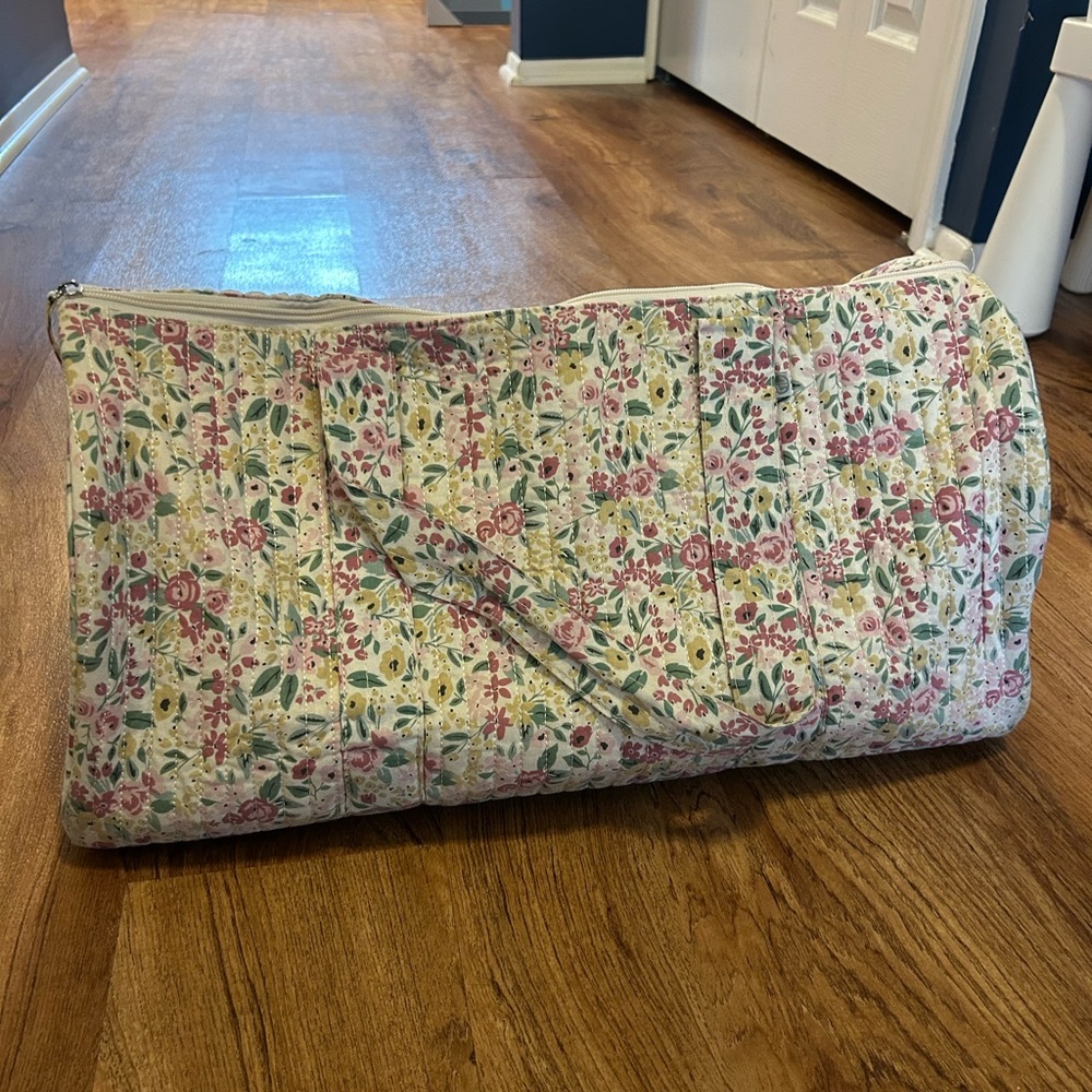 MarleyLilly Quilted Duffle Bag